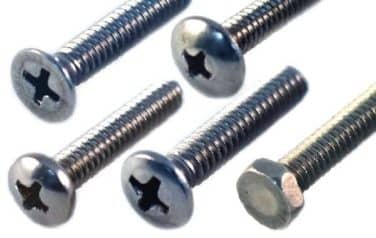 Fine Pitch Machine Screws<br />18-8 / 304 Stainless Steel