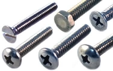 Machine Screws<br />18-8 / 304 Stainless Steel