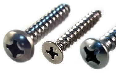 Sheet Metal Screws<br />316 Stainless Steel