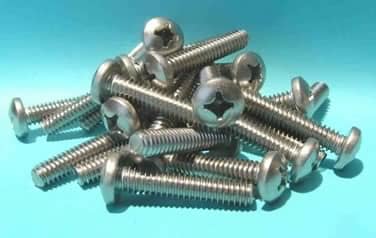 Fine Pitch Machine Screws<br />18-8 / 304 Stainless Steel