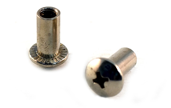 Barrel Nut<br />Nickel Brass