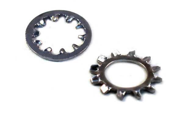 Internal/External Star Lock Washers 410 Stainless Steel