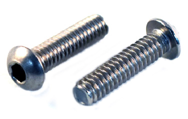 Button Socket<br />Head Cap Screws<br />18-8 / 304 Stainless Steel